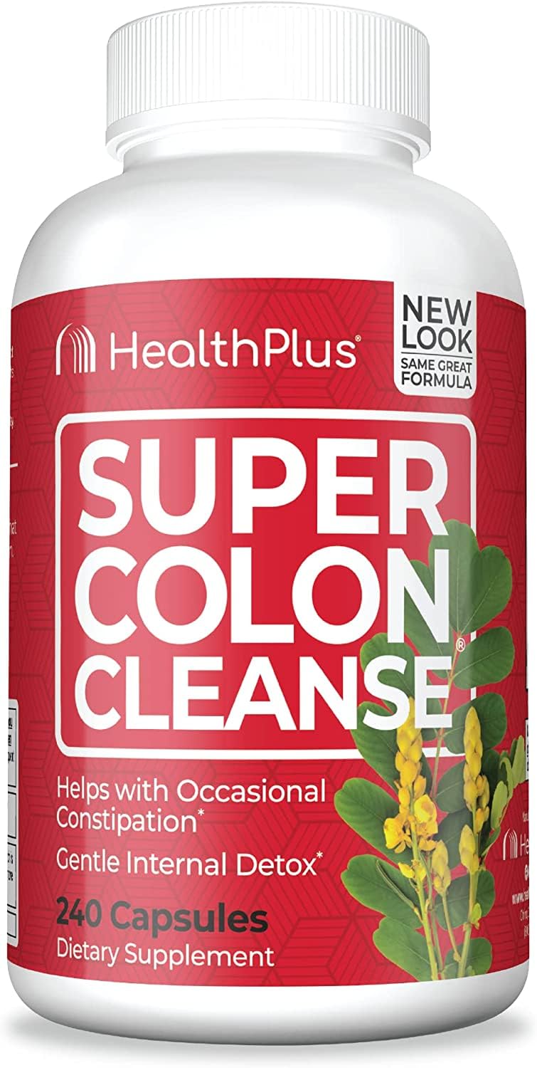 Health Plus Colon Clns Super Capsules, 240 Count