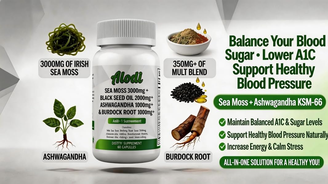 ALODI Super Seaweed Blend Capsule, 60 Count