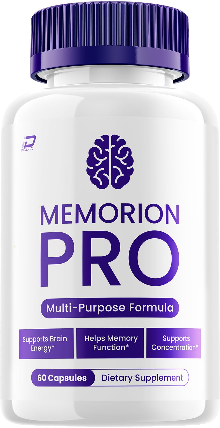 Indelo Memorion Pro Supplement Capsules, 60 Count