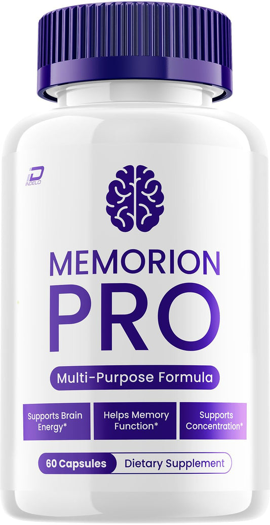 Indelo Memorion Pro Supplement Capsules, 60 Count
