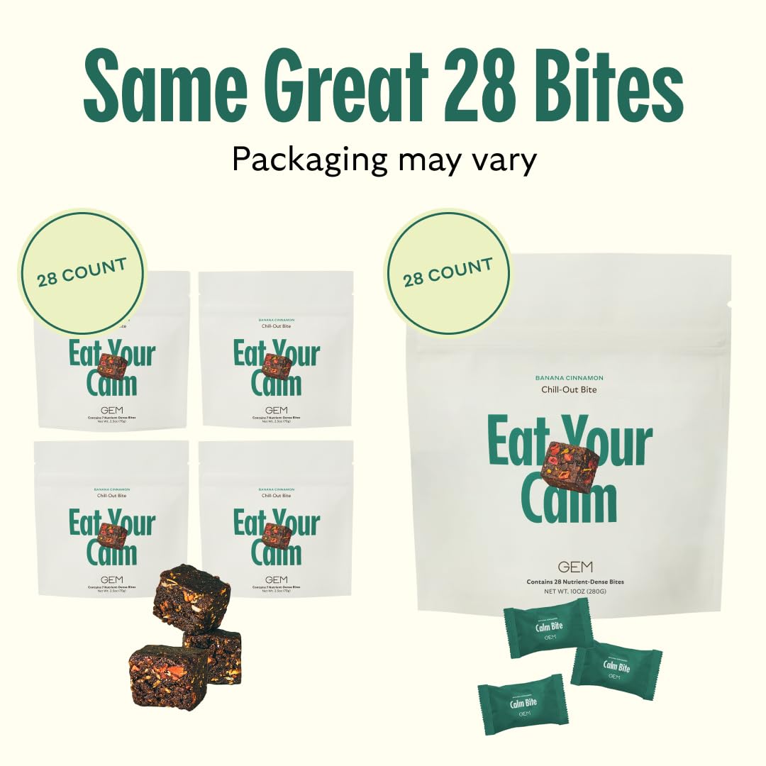 GEM Calm Bite Chewable 28 Count