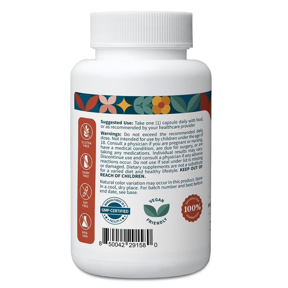 Pattern Wellness Acetyl-L-Carnitine 500 mg Capsules, 30 Capsules