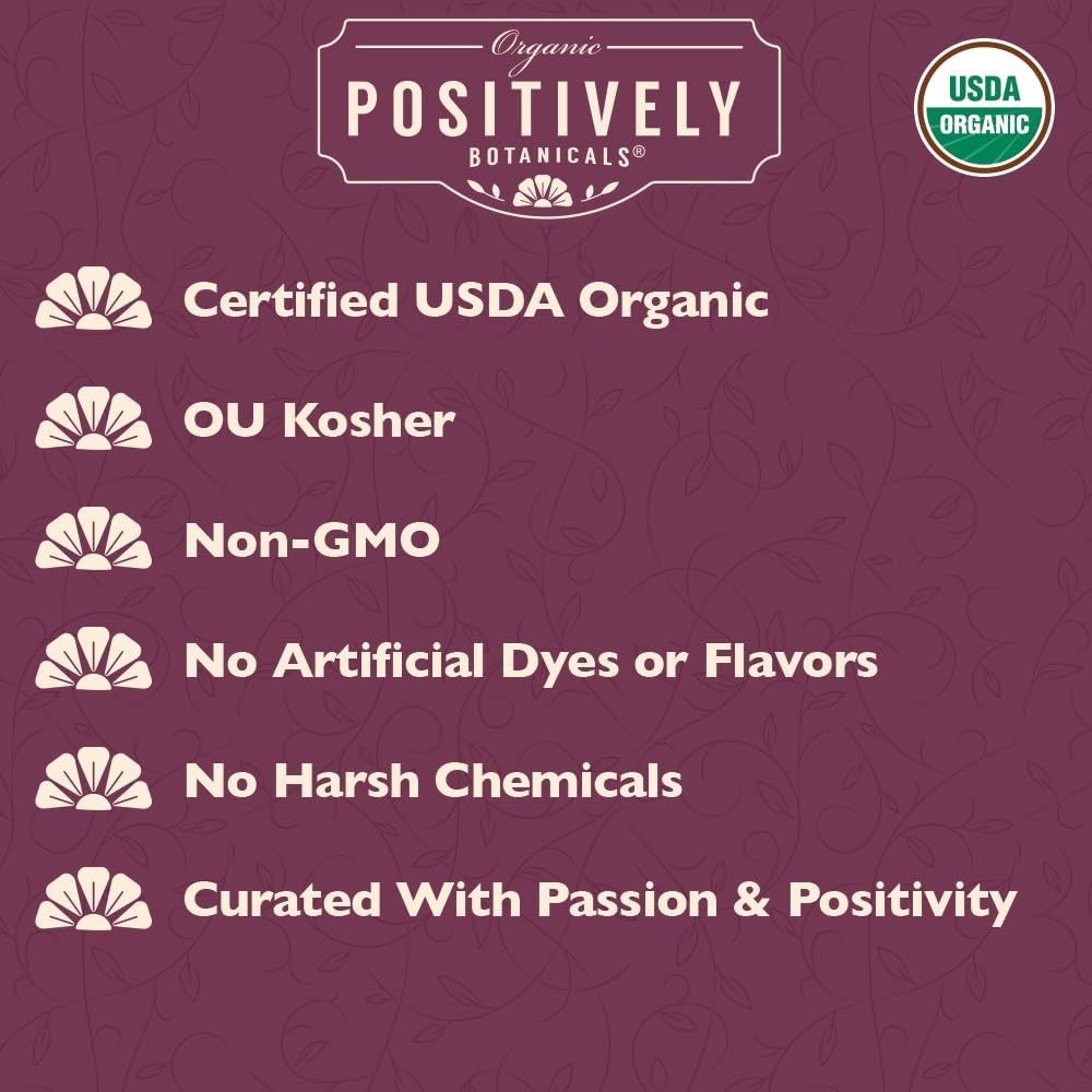 Organic Positively Tea Company Camu Camu Botanical Powder, 16 Ounce