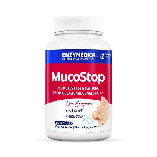 Enzymedica MucoStop Capsule 96 Count