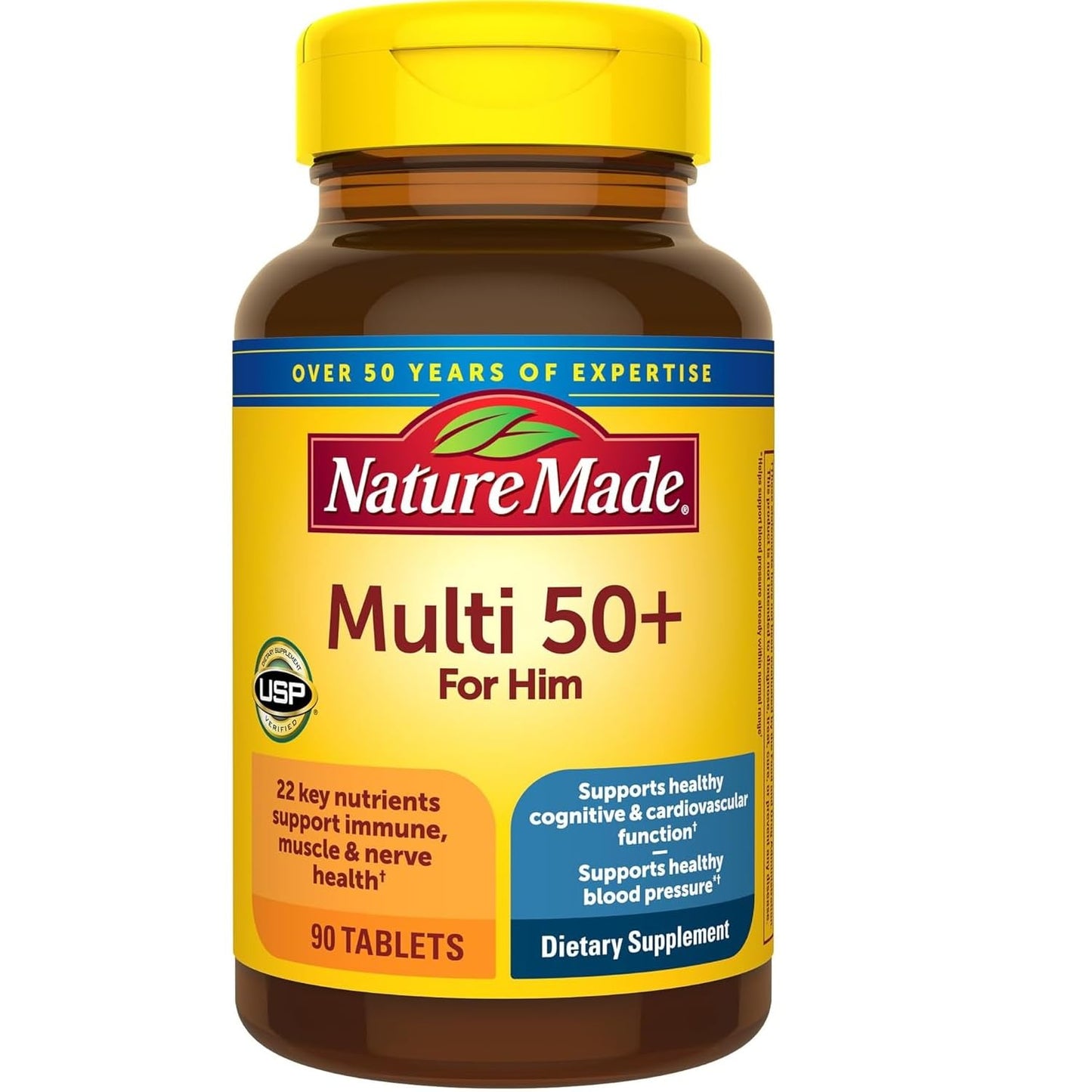 Nature Made Multi for Him 50+ Dietary Supplement Tablets 360 Tablets
