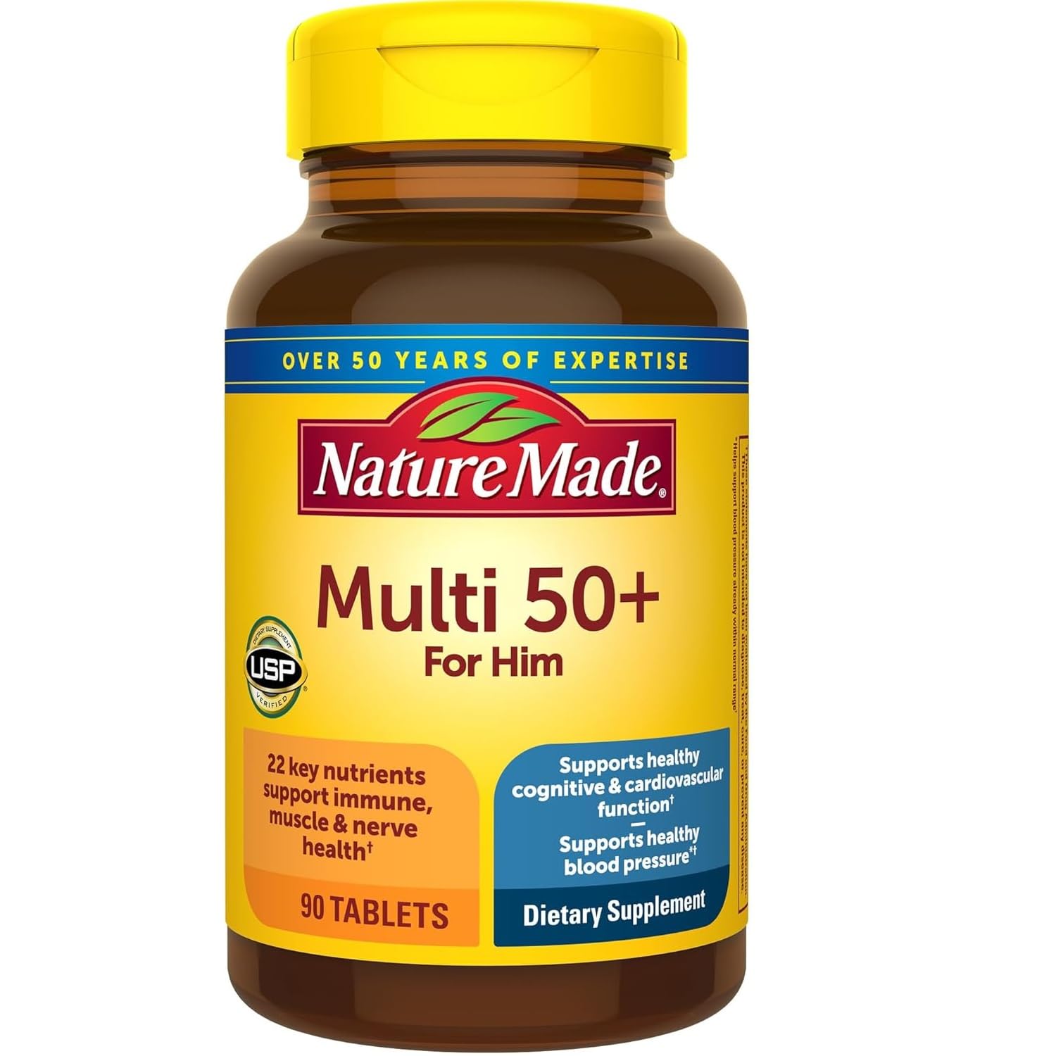Nature Made Multi for Him 50+ Dietary Supplement Tablets 360 Tablets