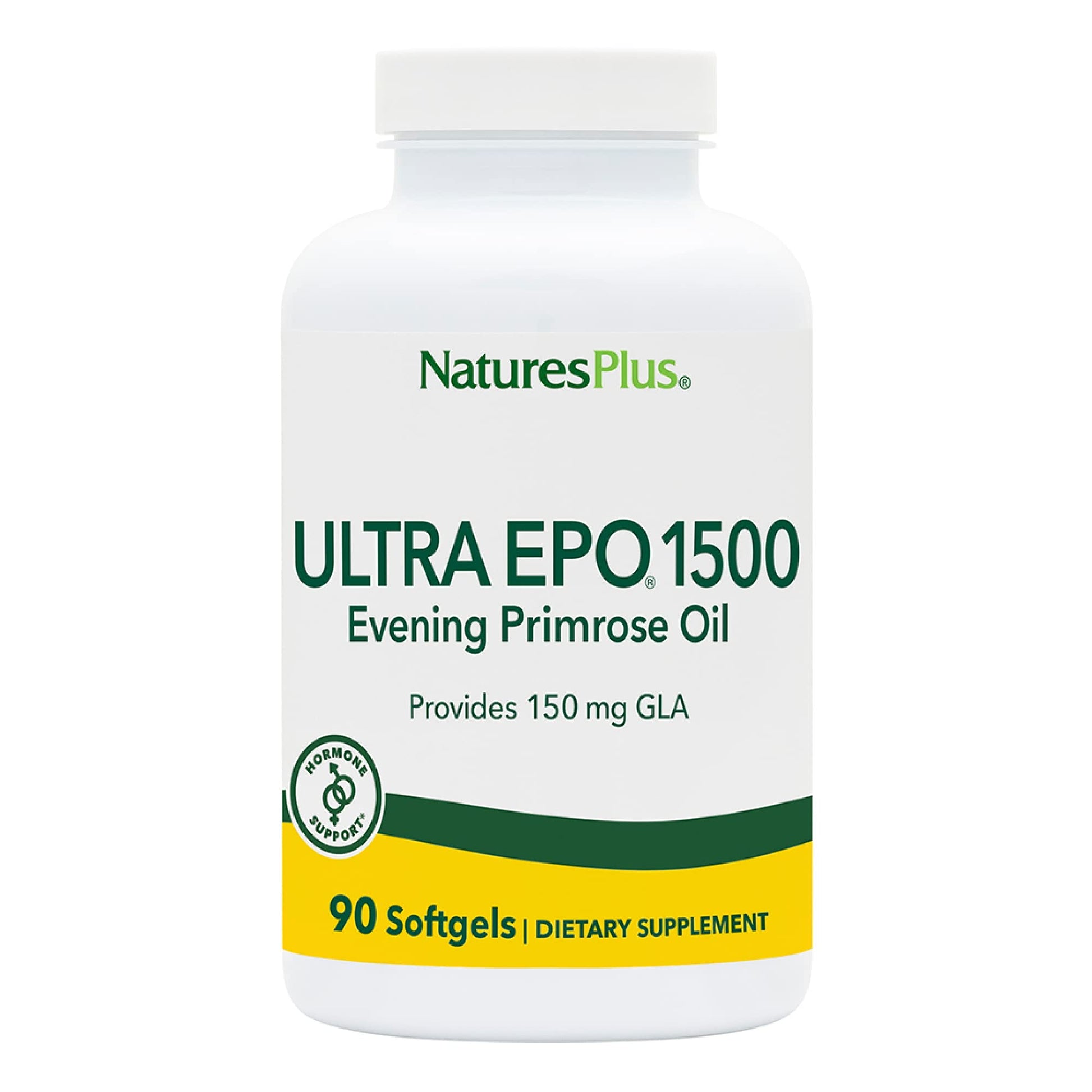 NaturesPlus Ultra EPO 1500 Evening Primrose Oil Softgels 90