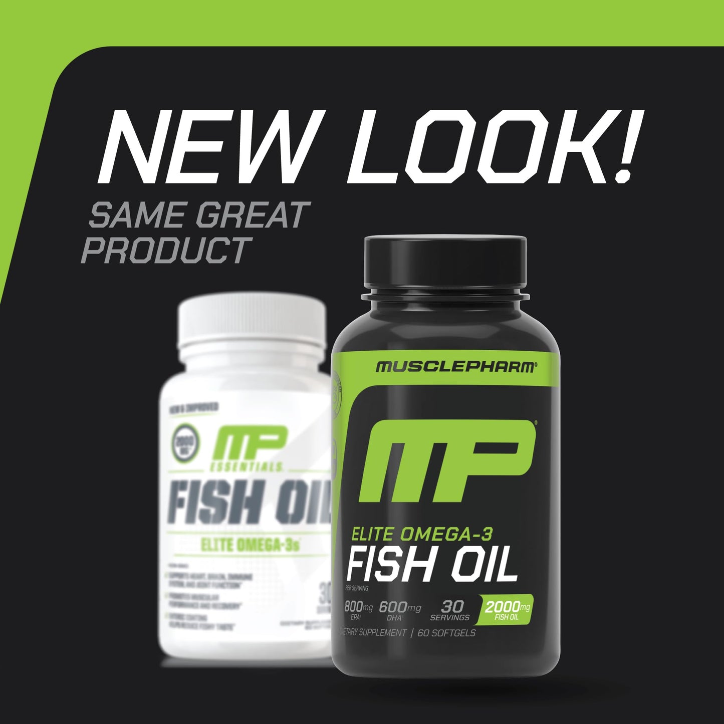 Muscle Pharm Essentials Fish Oil Softgels 60