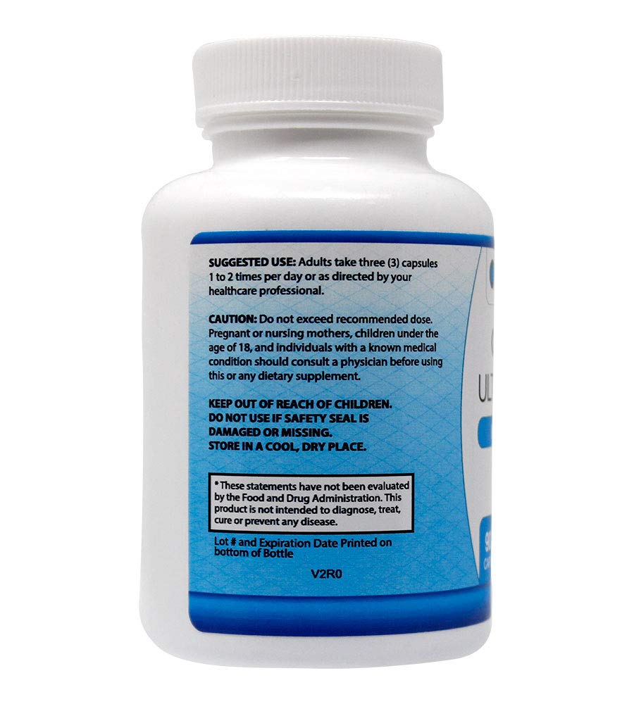 MOJObody Multi Collagen Ultra Complex Capsules (Types I, II, III, V & X), 1500mg Per Serving, 90 Capsules