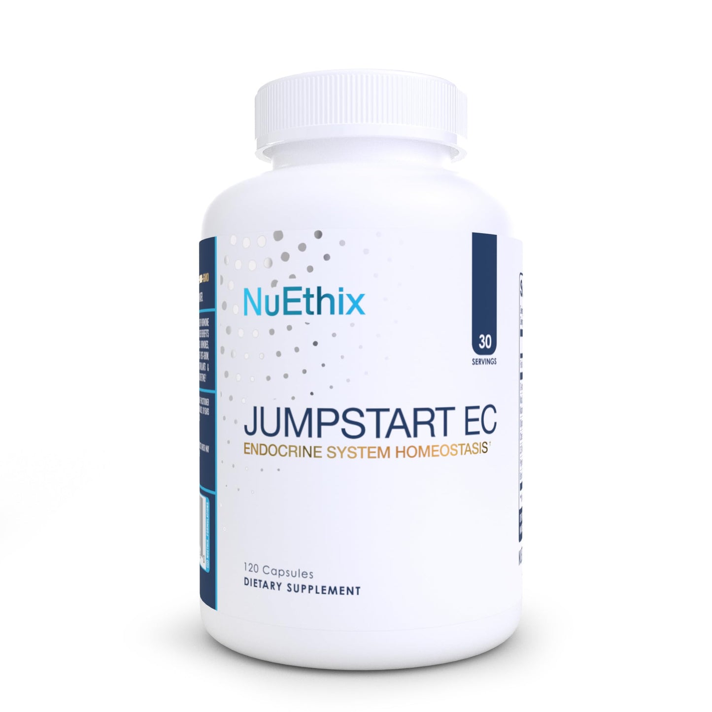 NuEthix Formulations Jumpstart EC Endocrine System Homeostasis Dietary Supplement 120 Capsules