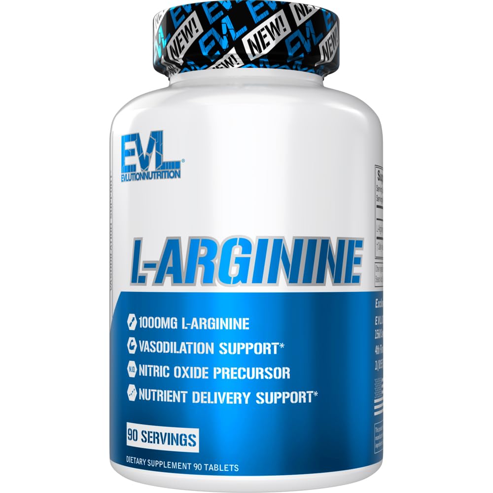 Evlution L-Arginine Capsule, 90 Count