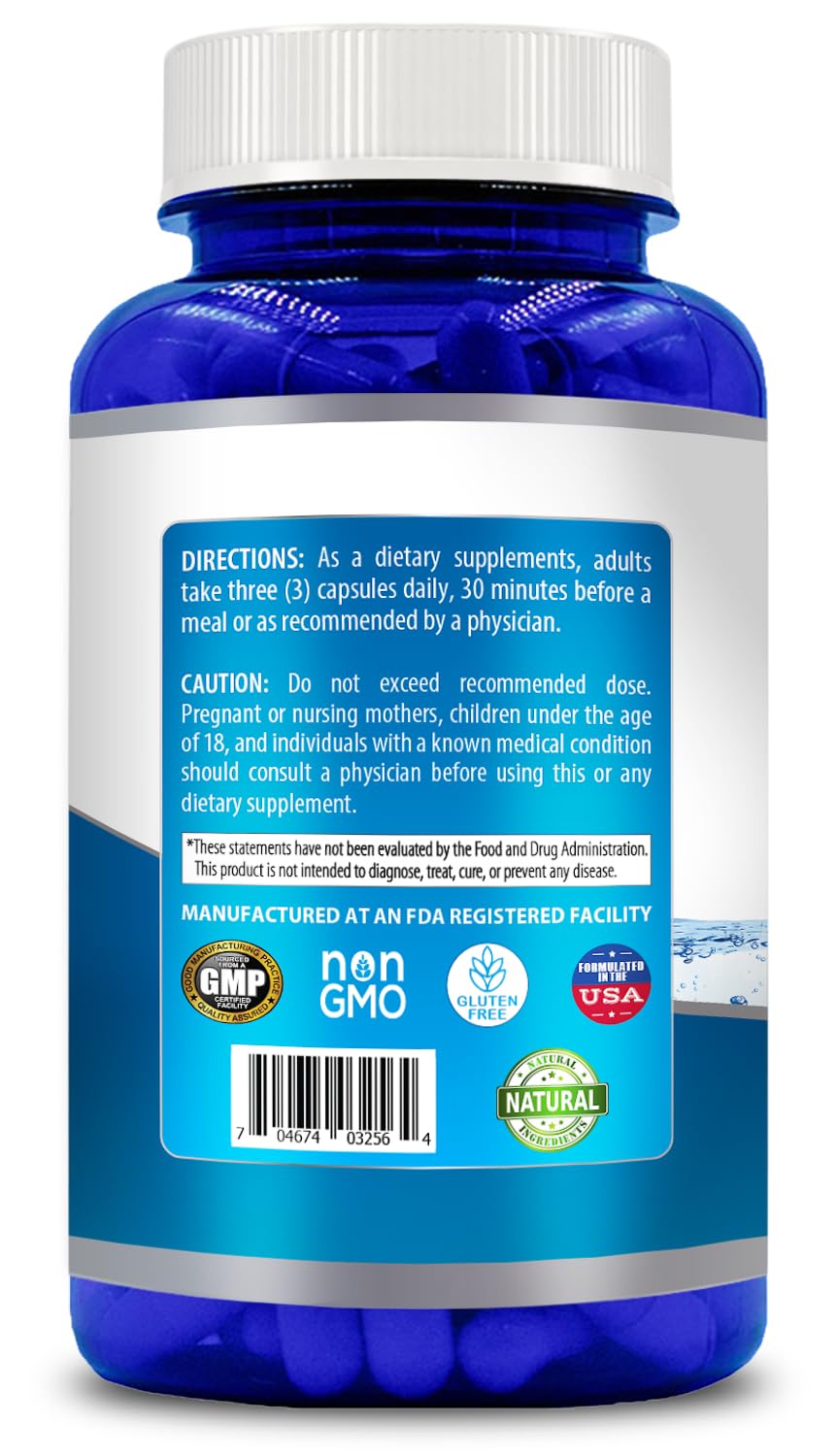 Generic Berberine HCL 1500mg Capsule, 120 Count