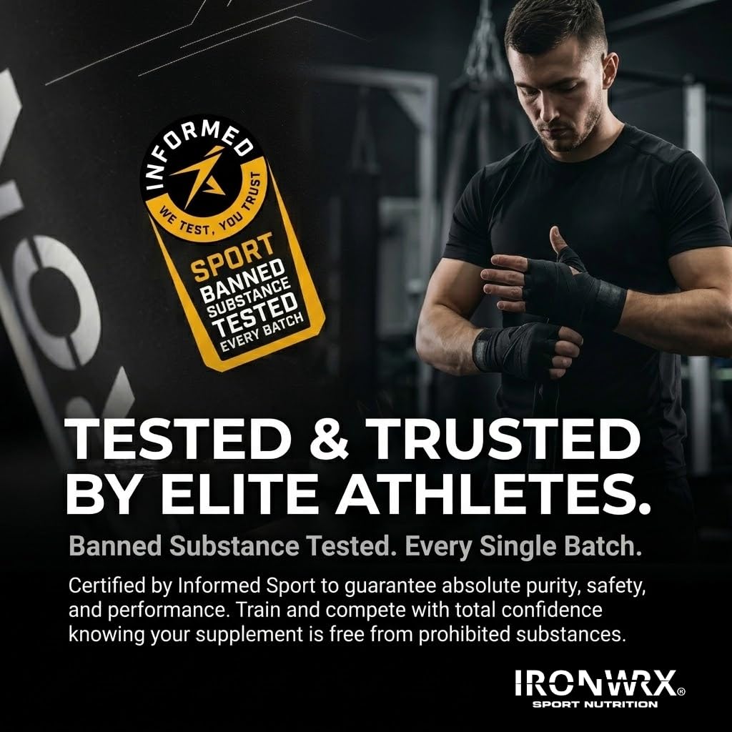 IRONWRX Creatine Monohydrate Powder 10.5 Ounce