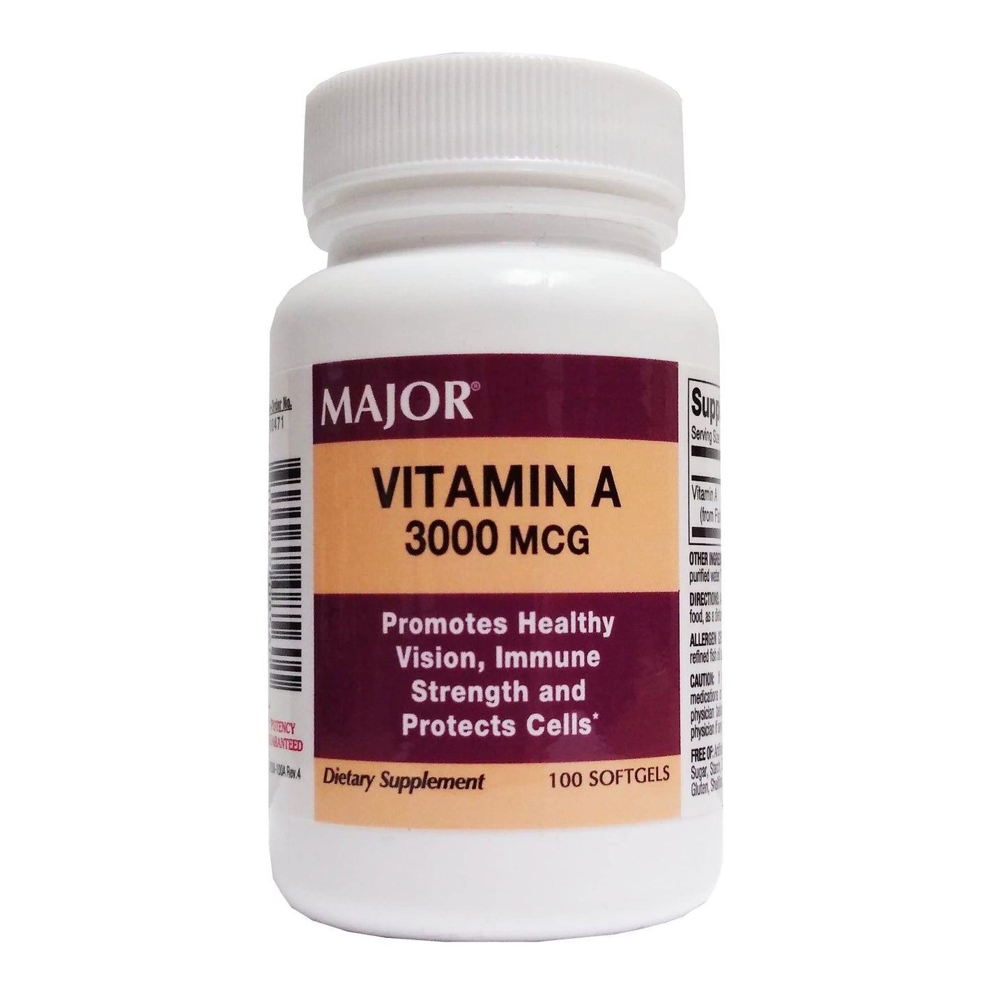MAJOR Vitamin A Softgel 100