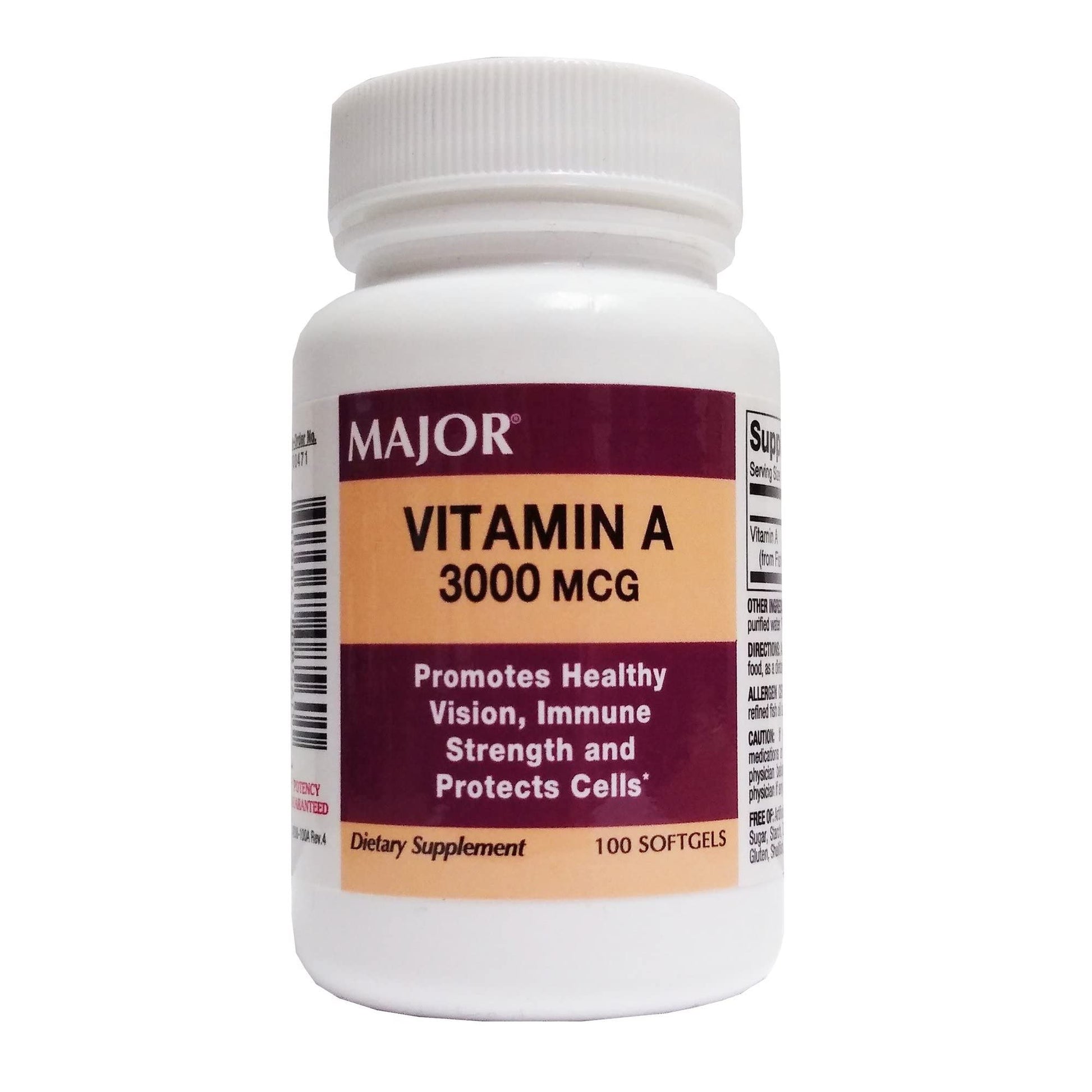 MAJOR Vitamin A Softgel 100
