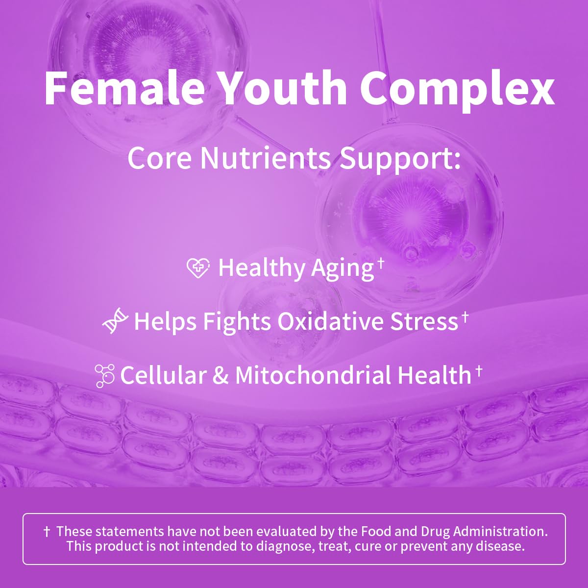 joyable by VitaSol Wellness Female Youth Complex 60 Capsules