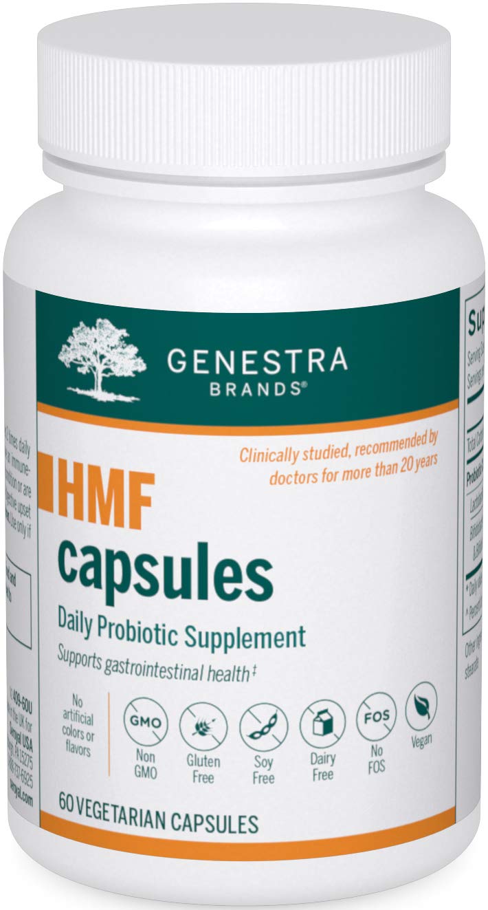 Genestra Brands HMF Probiotic Capsules, 60 Count