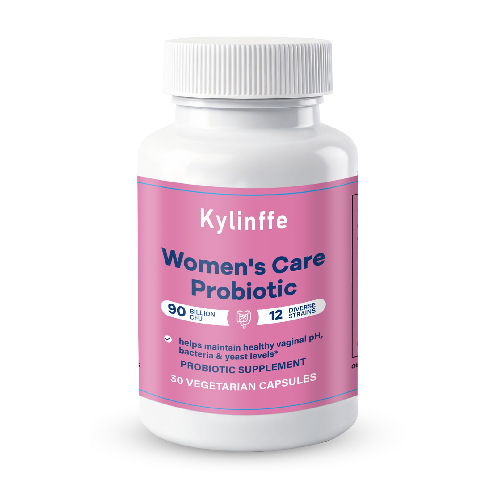 Oopeatol Women's Probiotic 90 Billion CFU 12 Strains Capsules, 30 Count