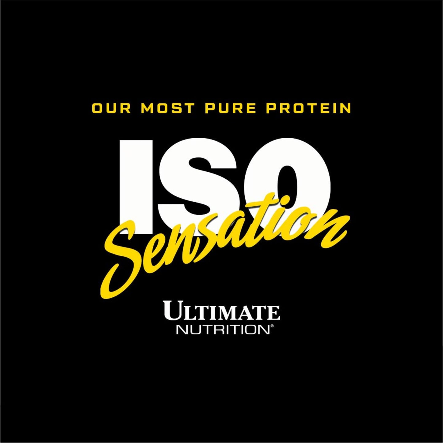 Ultimate Nutrition ISO Sensation 93 Whey Isolate Powder, 32 Servings