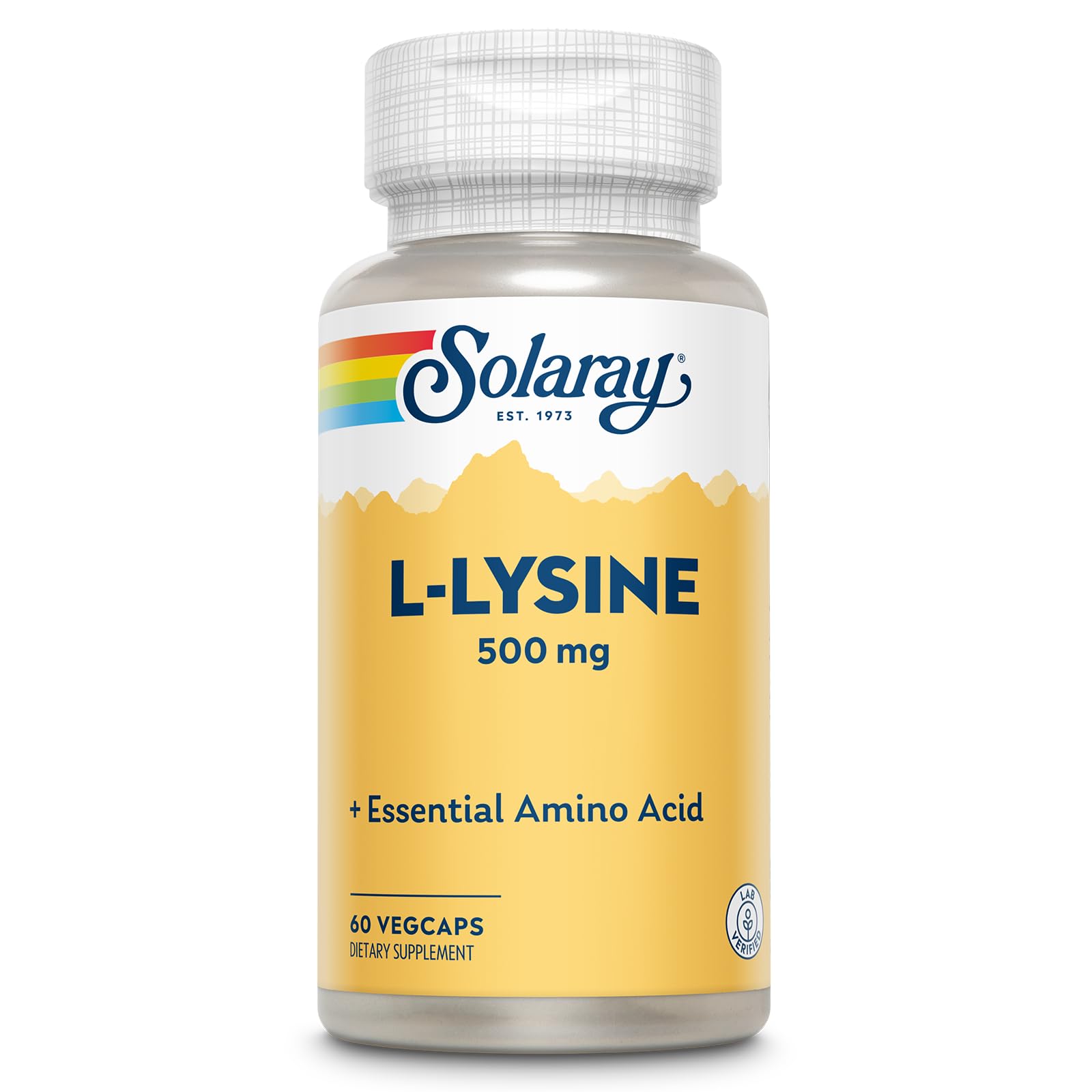 Solaray L-Lysine 500 mg Capsule 60 Capsules