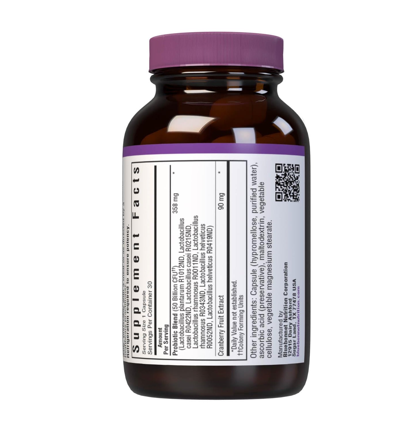 BlueBonnet Advanced Choice Ladies' Single Daily Probiotic 50 Billion Capsule, 30 Count