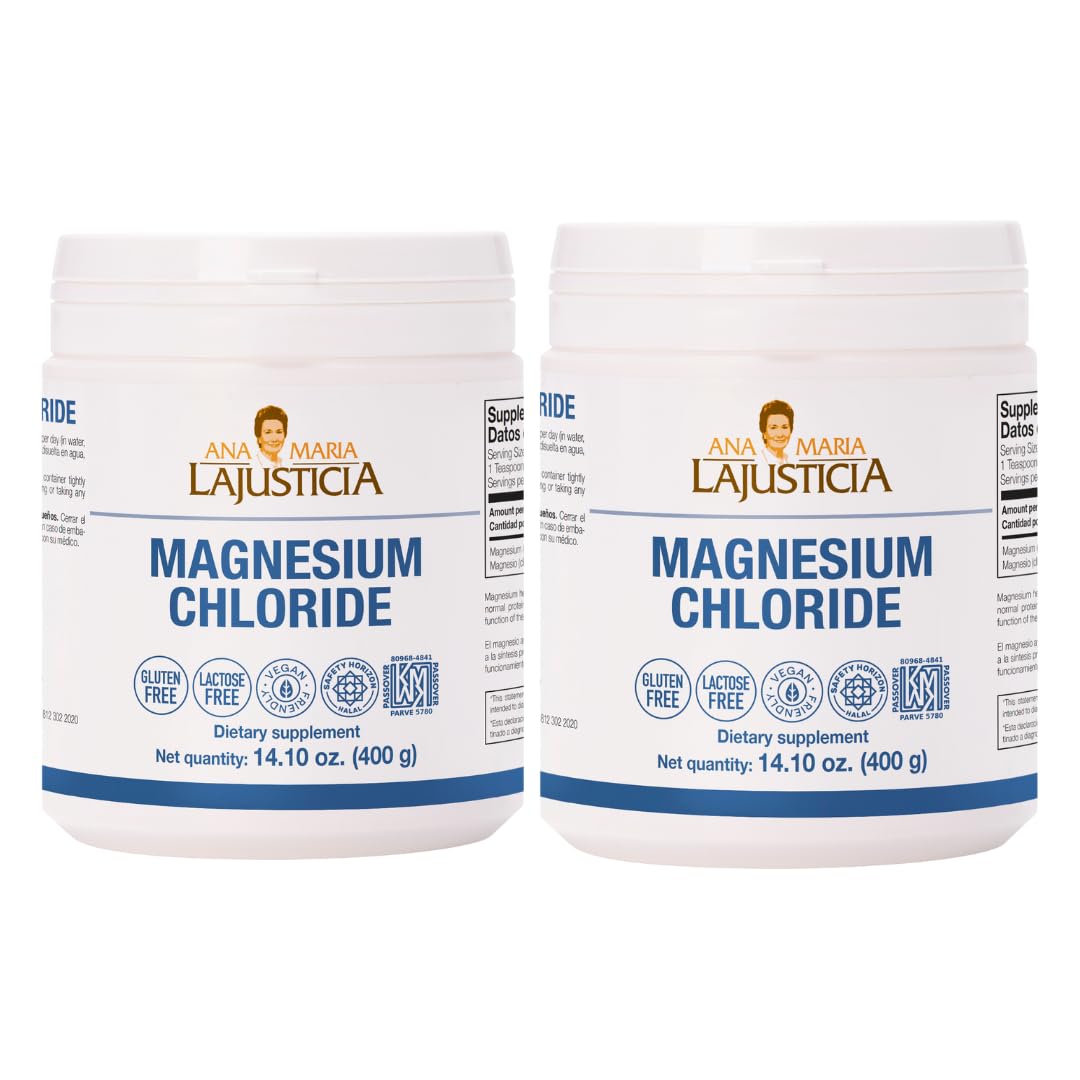 Ana María Lajusticia Magnesium Chloride Powder, 2 Pack
