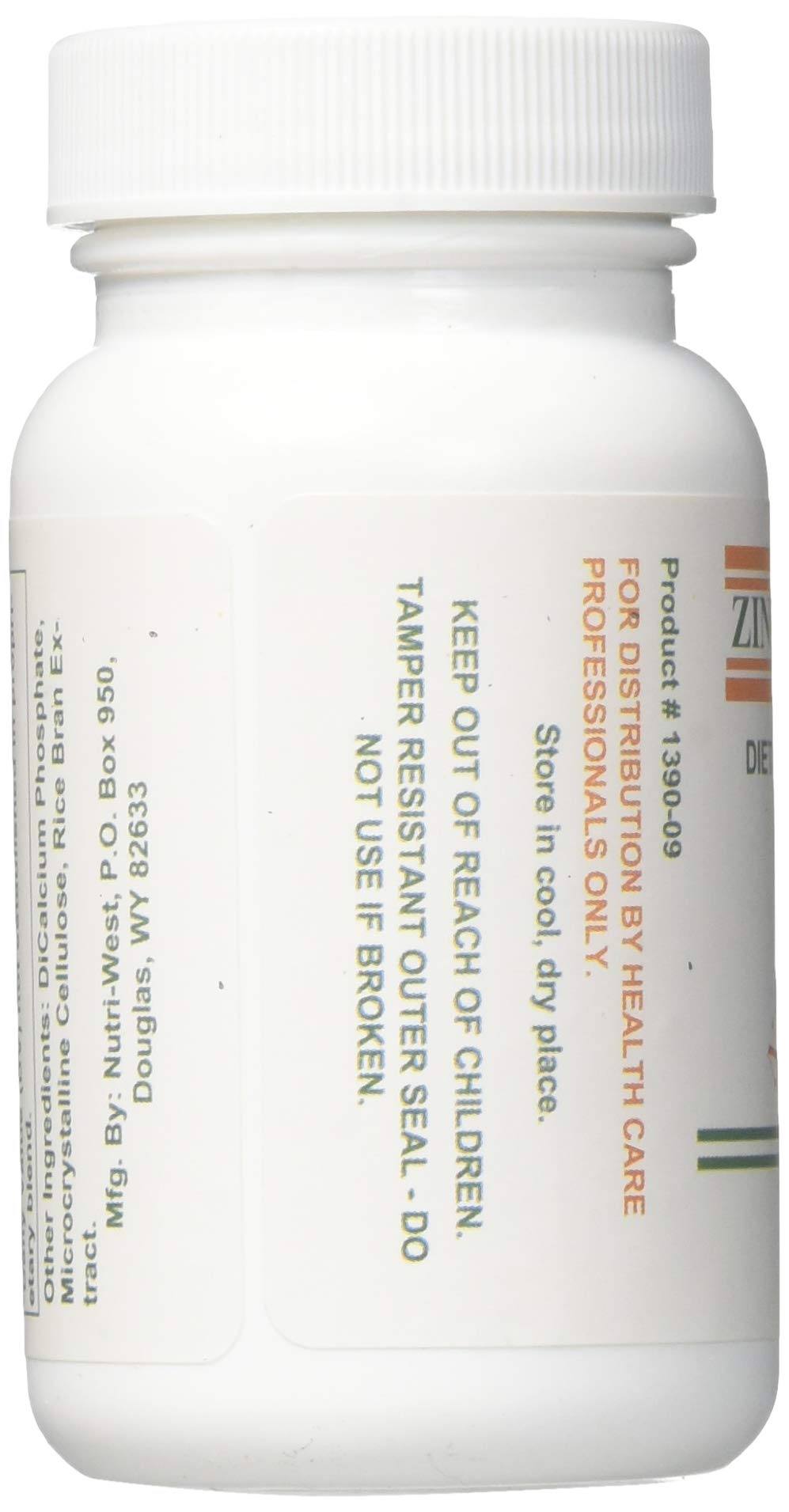 Nutri-West Zinc Chelate 16 mg Tablets 90 Count