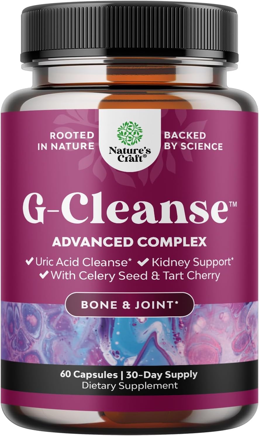 Natures Craft G-Cleanse Uric Acid Supplement Capsule 60