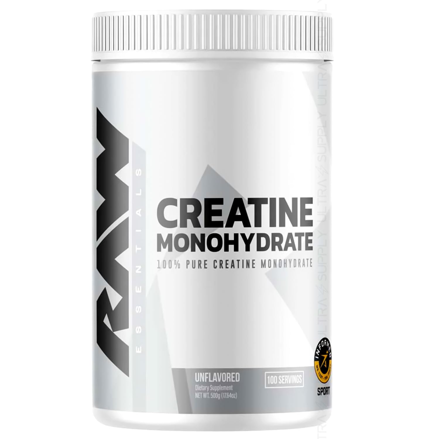 Generic Raw Creatine Monohydrate Powder, 18