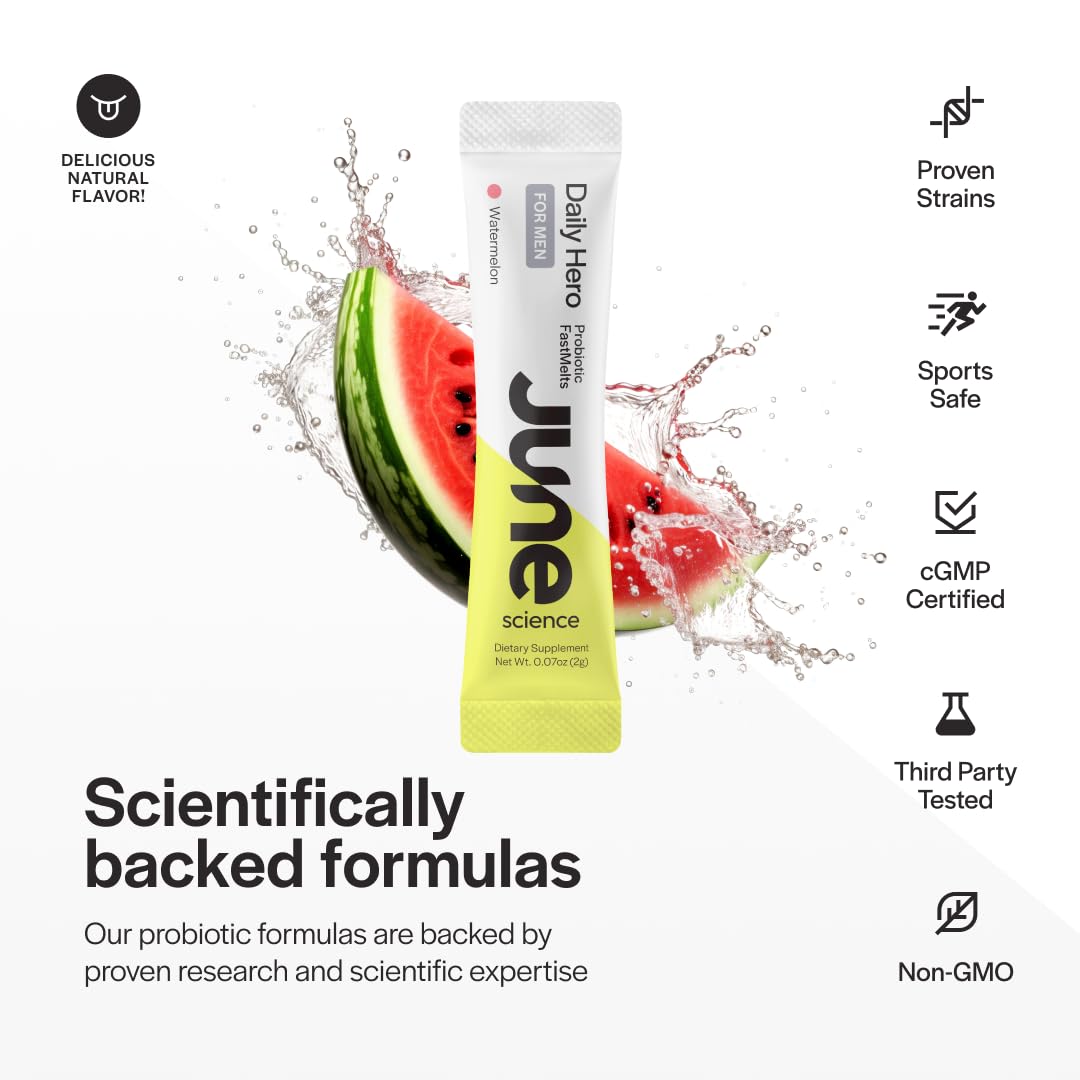 June Science Daily Hero for Men Powder 2.1 oz