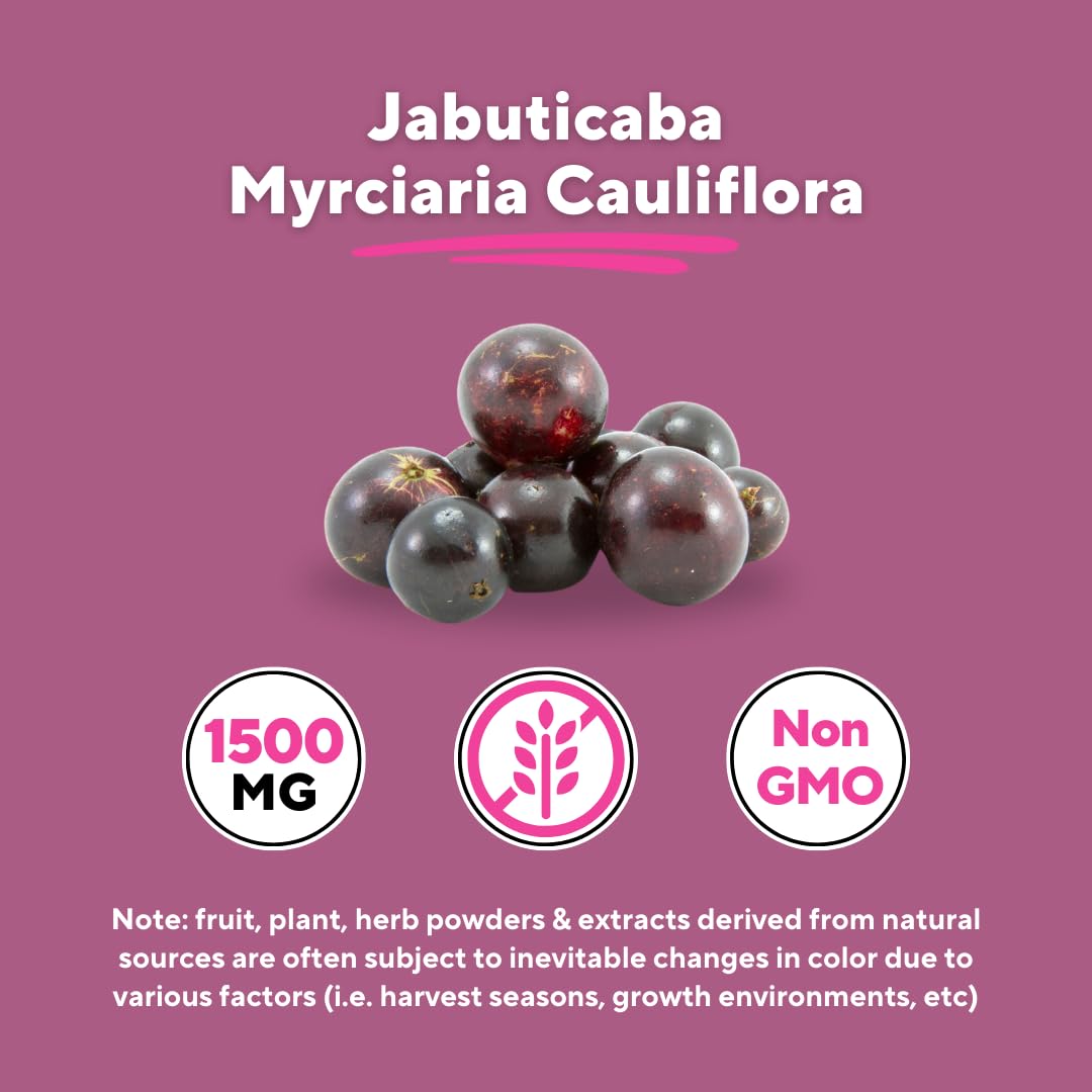 Vitapia Jabuticaba Fruit Powder Supplement Capsule 90 Count
