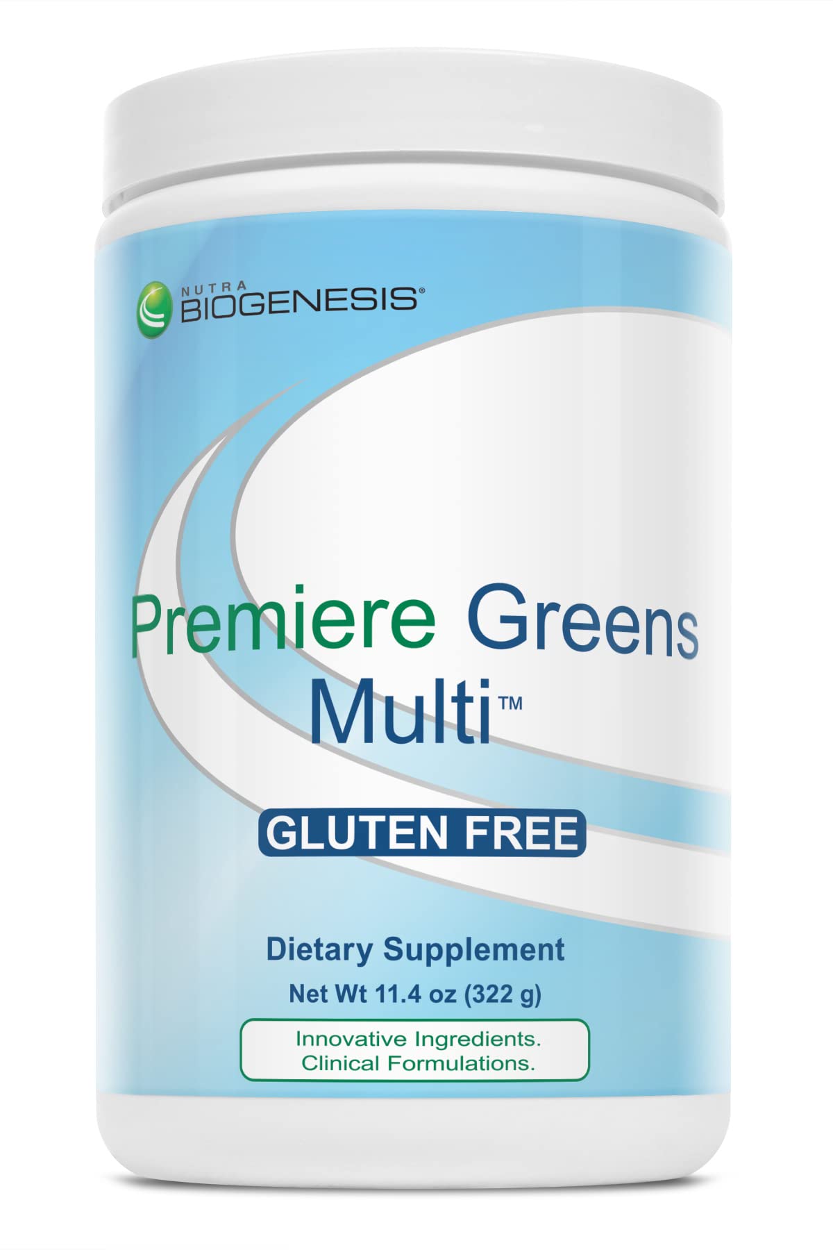 Nutra BioGenesis Premiere Greens Multi Fine Powder 392 Gram