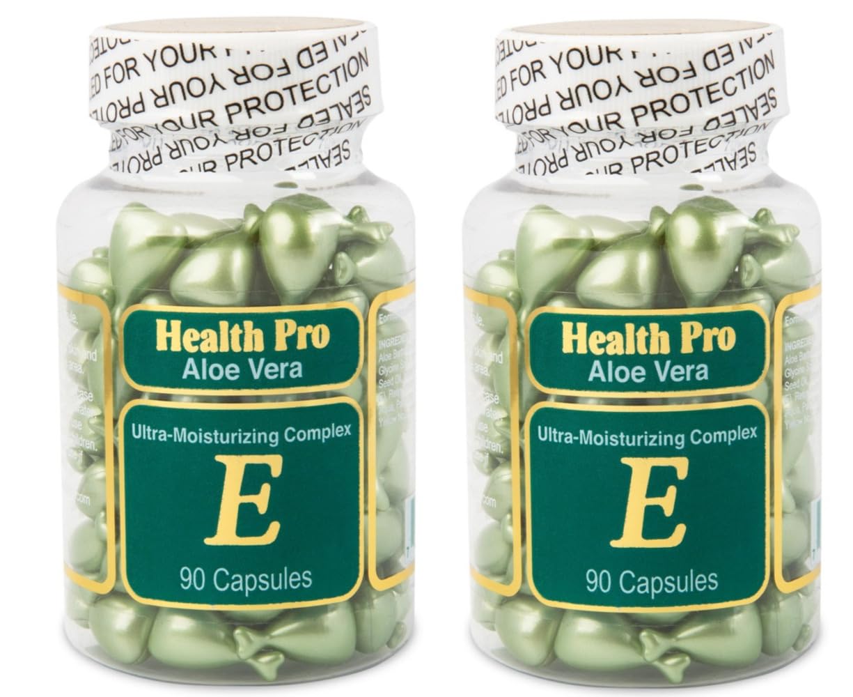 Nu-Health Vitamin E Skin Oil Aloe Vera Softgels 180