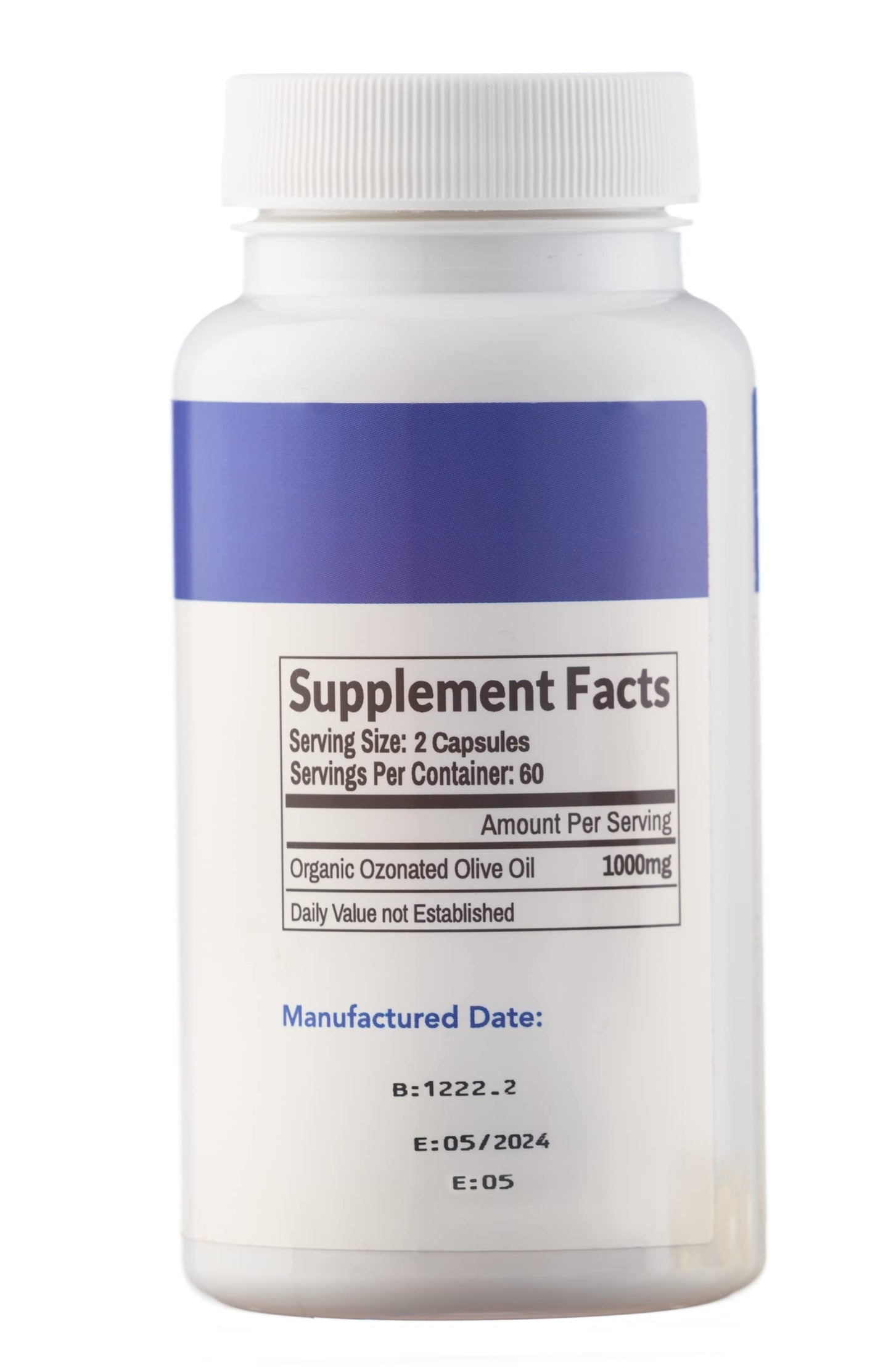Simply O3 Ozonated Olive Oil Softgels, 120