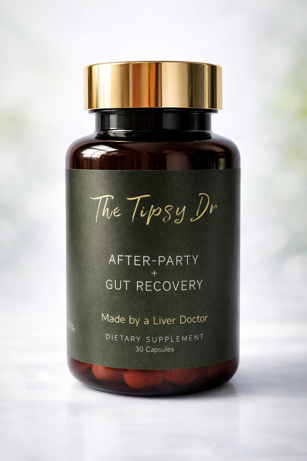 THE TIPSY DR Pre-Party Support Capsules 30 Capsules