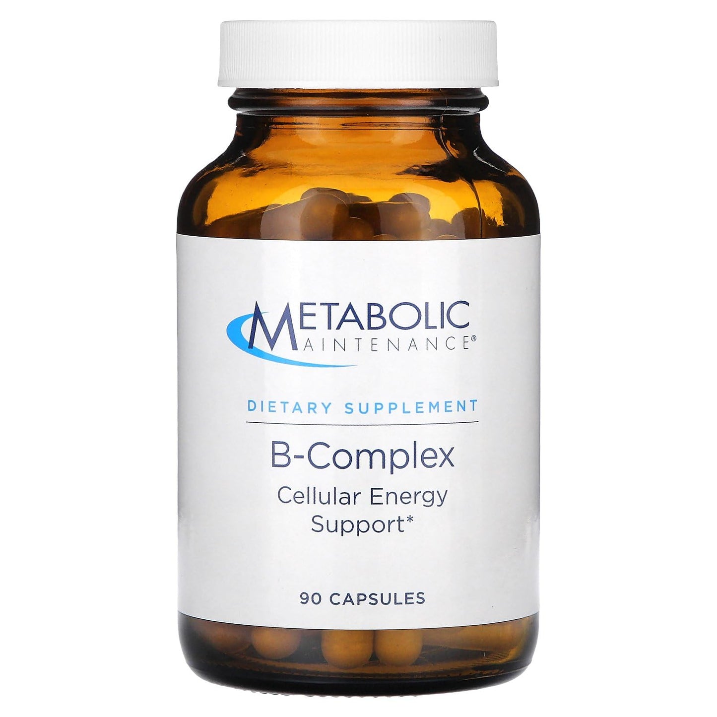 Metabolic Maintenance B-Complex - Supports Energy, Circulation & Nerve Health - Methylated B Vitamins with Choline and Inositol, 90 Capsules
