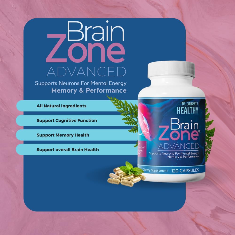 Divine Health Dr. Colbert, MD Brain Zone Advanced Capsule, 1 Capsule