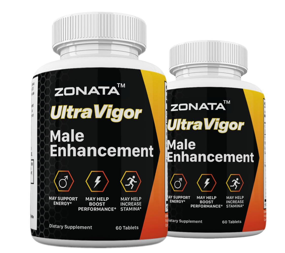 Zonata Vigor Pro Pills for Men Pro Vigor Male Supplement Advanced Formula UltraVigor Max Strength Tablets 120