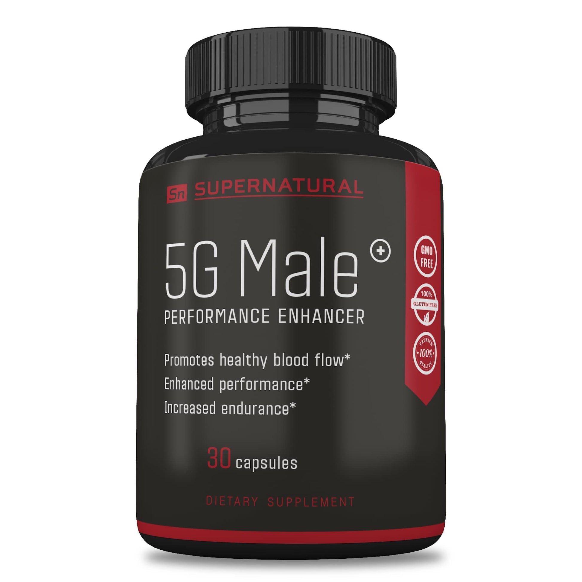 Supernatural Man 5G Male Natural T Booster 30 Capsules