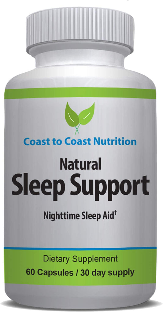 Coast to Coast Nutrition Sleep Support Supplement 60 Capsules