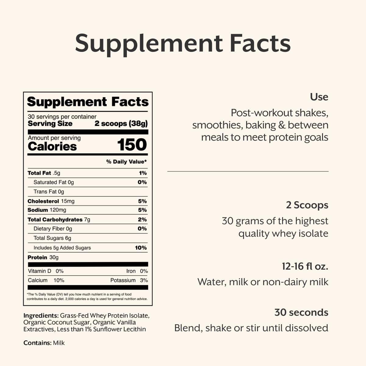 ProMix Nutrition Whey Isolate Powder Vanilla 40