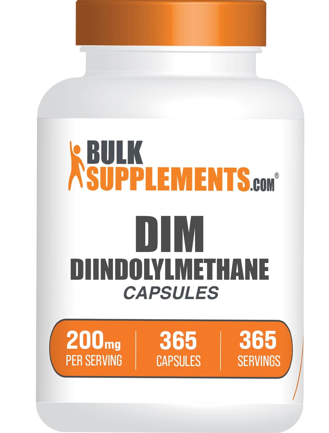 BulkSupplements Diindolylmethane (DIM) Capsules 365 Count