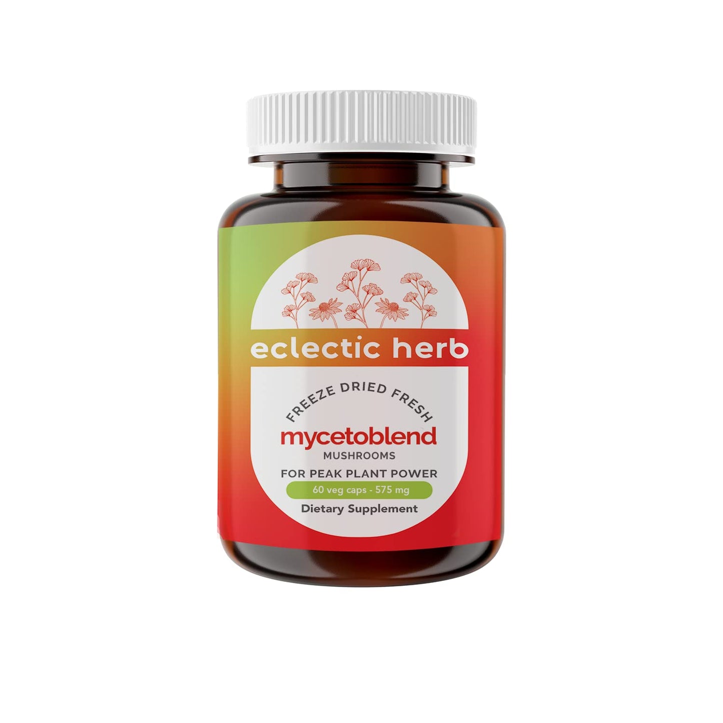 ECLECTIC INSTITUTE Mycetoblend Mushroom Capsules, 60 Count