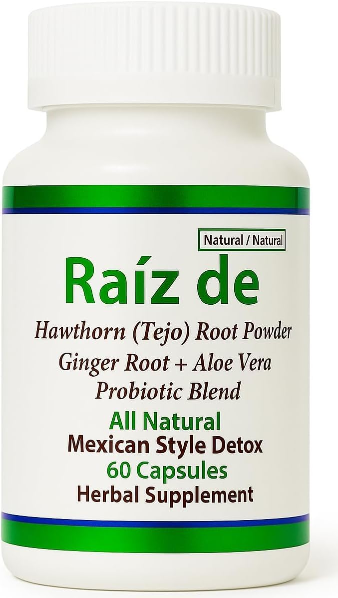 Raiz DE Tejocote Root 60 Capsules