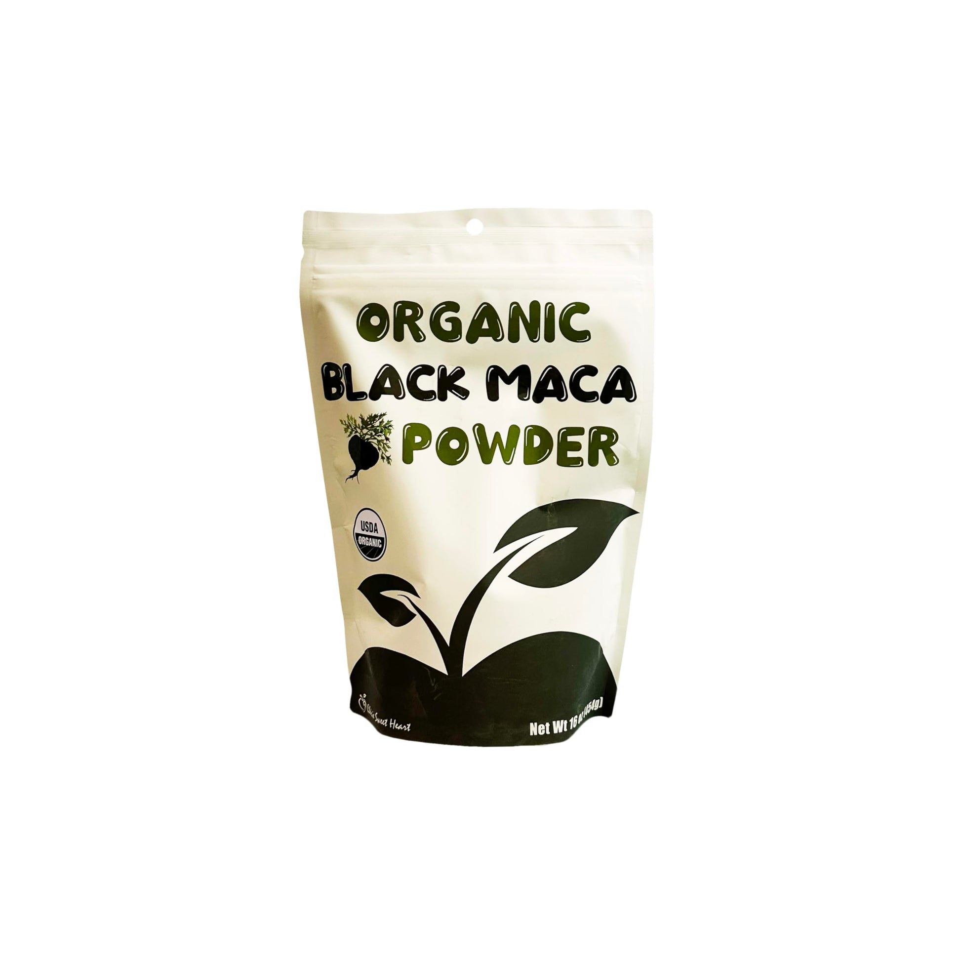 Chérie Sweet Heart Organic Black Maca Powder, 16 Ounce