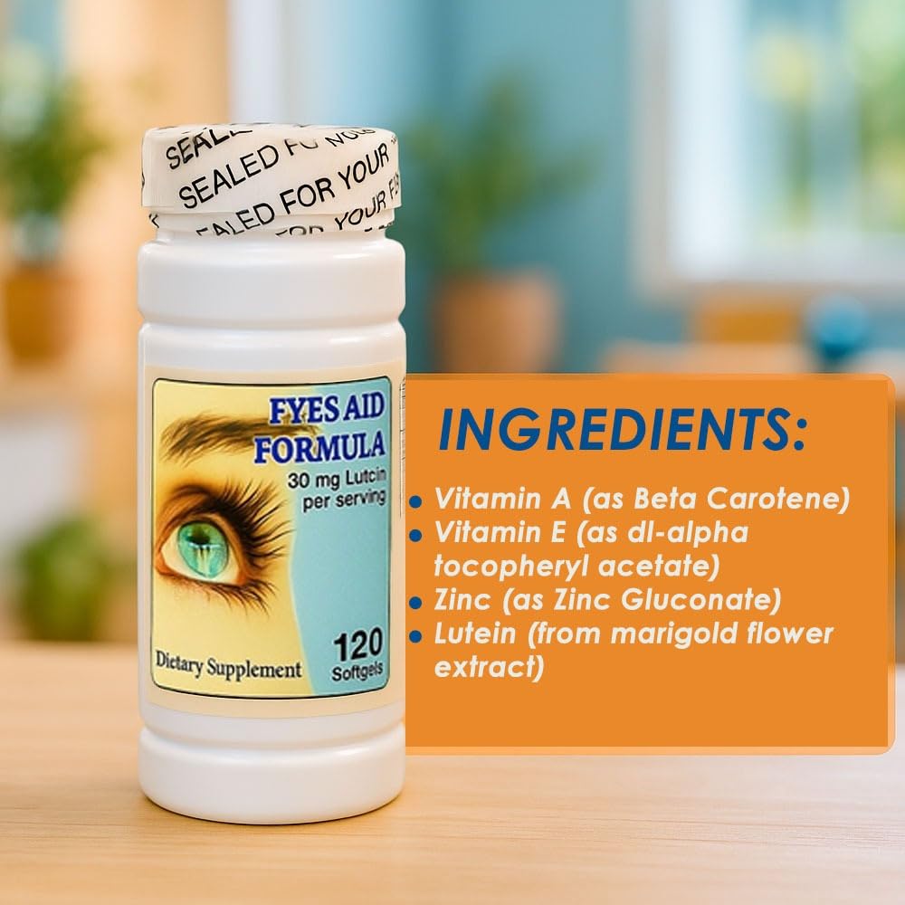 NCB NCB TECHNOLOGY Nu Health Eyes Aid Formula Softgels 120
