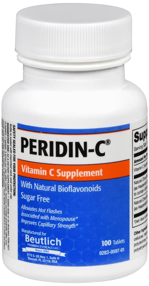 Peridin-C Vitamin C Tablets 4 Pack