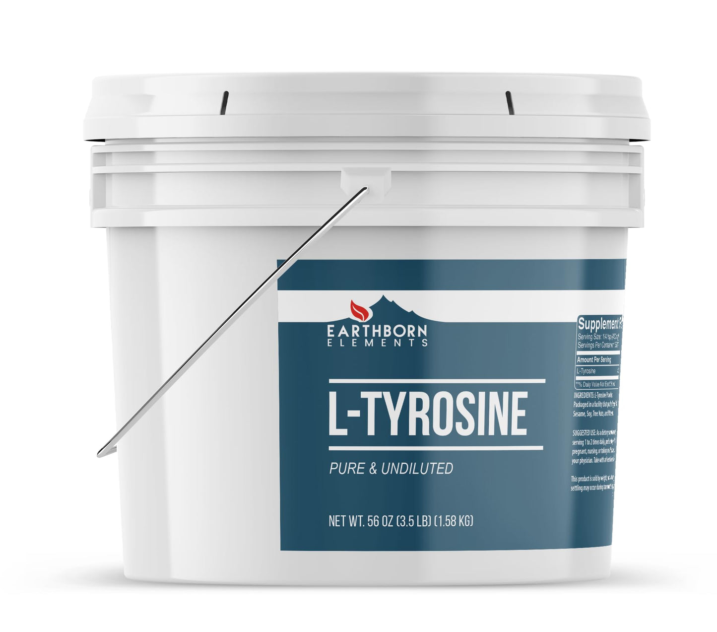 Earthborn Elements L-Tyrosine Powder, 56