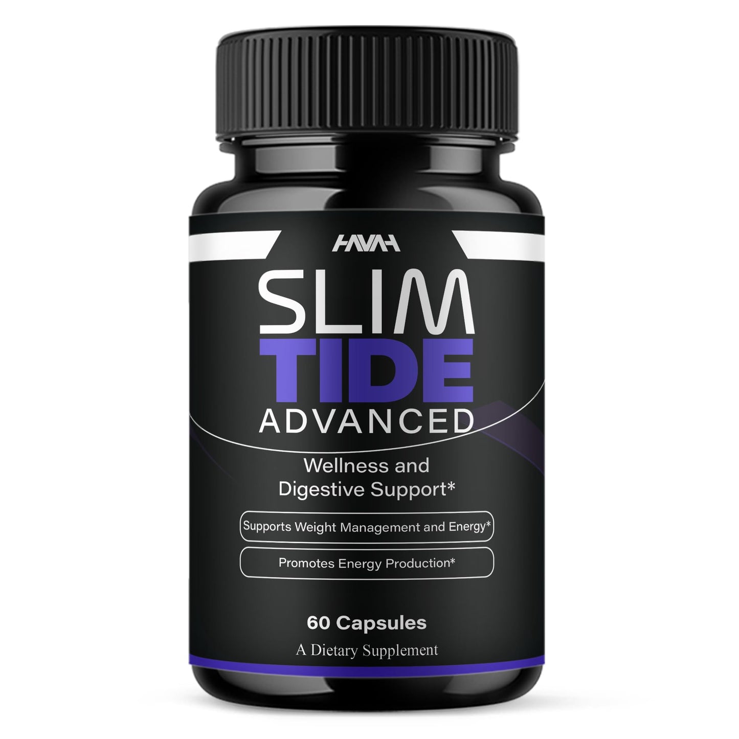 Havah Slimtide Advanced Daily Multivitamin Health Support and Natural Wellness Supplement Capsules, 60 Count