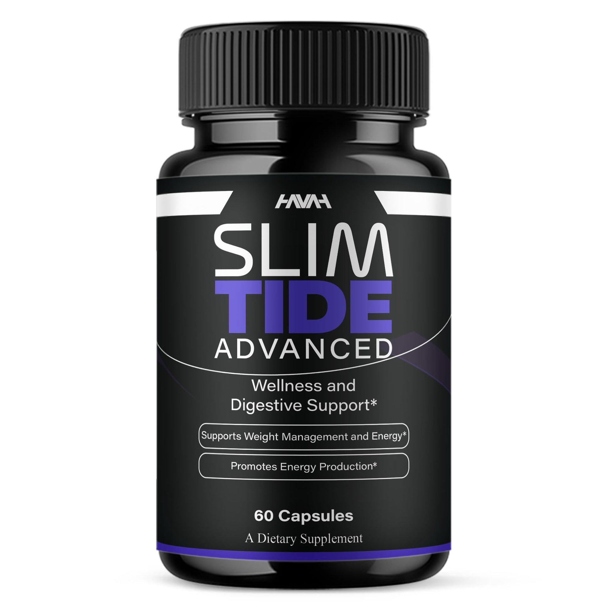 Havah Slimtide Advanced Daily Multivitamin Health Support and Natural Wellness Supplement Capsules, 60 Count